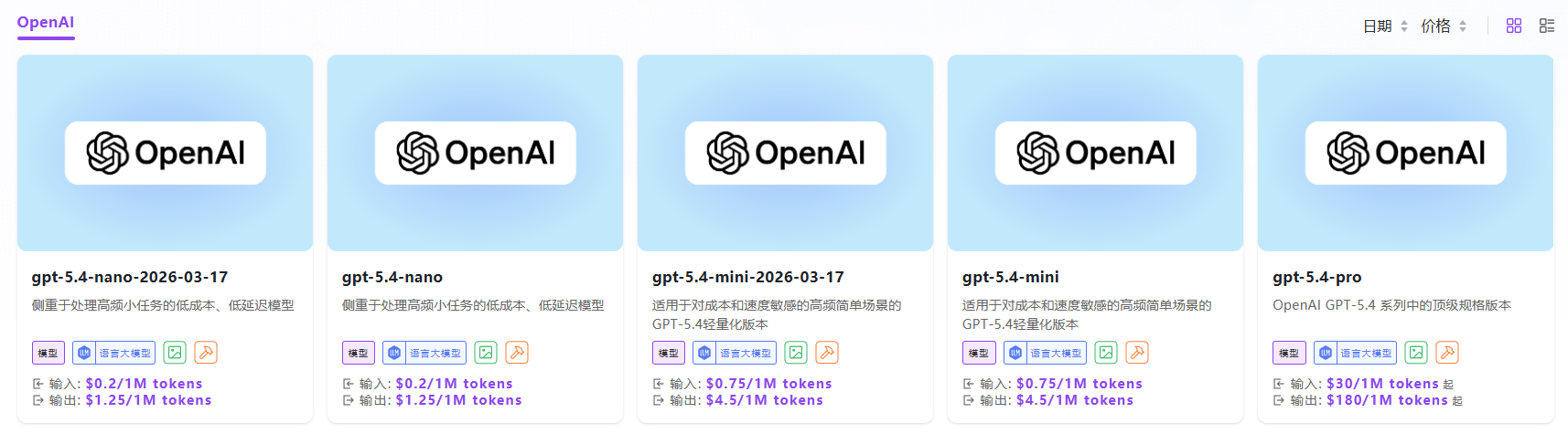 性能平替还是效率降级？GPT-5.4 mini/nano实测：5.4家族模型选型指南丨302.AI 基准实验室